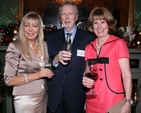 Ann Bourke, Des Campbell and Jean Campbell at the launch of the Christ Church Auction Catalogue in the Shelbourne Hotel on Monday 12 December 2011.