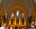 A section of the crowd in the beautifully restored Lady Chapel of St Patrick’s Cathedral for its official reopening and rededication on July 9. 