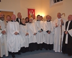 Eucharist and Commissioning of students, Church of Ireland Theological Institute.