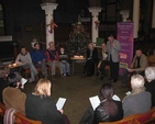 The congregation joins hands for the final prayer at the launch of the Body of Christ has AIDS, the Bishops’ Appeal Lenten Project in St Georges’ and St Thomas’ Church. The project is being organised in conjunction with Tearfund and Christian Aid.