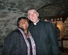 Stella Obe, Lay Reader in Castleknock and Mulhuddart with Clonsilla, and the Ven David Pierpoint, Archdeacon of Dublin, pictured following the Eucharist in Christ Church Cathedral to mark the retirement of Archbishop Neill.