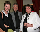 Caroline Senior, Canon Fred Appelbe and Revd Gillian Wharton joined the well wishers at the civic reception in County Hall, Dun Laoghaire to mark the election of Canon Victor Stacey as Dean of St Patrick’s Cathedral. 