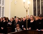 The Unity Gospel Choir provided the music for the Gospel Eucharist in Nun’s Cross yesterday evening (January 12). Fr Peter McVerry was the speaker. 