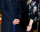 Hazel and Linda Condell in Athy Parish Centre following the Revd Olive Donohoe’s institution. 