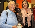 The Revd Cecily West and Jeanne Salter enjoy the hospitality following the Service of Ordination to the Priesthood for the Revd Niall Stratford in St Matthias’ Church, Killiney–Ballybrack, on All Saints’ Day, November 1. 