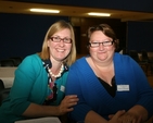 Iris Sherrard (right) and Judith Huddleston both from Seagoe Parish in the Diocese of Dromore at the Church 21 Conference in Drumcondra, Dublin. The conference brought together people from 25 parishes throughout Ireland on the theme of parish development.