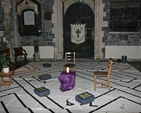 The Advent Prayer Labyrinth at Christ Church Cathedral. Further information on the labyrinth is available here: http://dublin.anglican.org/news/events/2010/10/advent_preparation_quiet_day_christ_church_cathedral.php