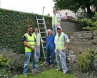 Urban Soul Volunteers at a community house in Dublin city centre.