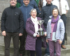 Christ Church Cathedral’s Bell–Ringers won the Murphy Cup in the all–Ireland bell–ringing competition which took place in Christ Church, Taney, at the weekend. Members of the winning team are (L–R): Leslie Taylor, Nigel Pelow, Tony Reale, Gary Maguire, Ian Bell, David Hogan, Vyvyenne Chamberlain and Barbara Bell. 