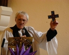 Canon Horace McKinley (Diocesan Chairperson for the International Community) preaching recently at the Christmas Carol Service of the Church of South India (Malayalam) at St Catherine’s Church, Donore Avenue.