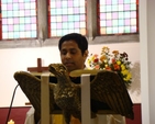 The Revd Jameson K reading one of the lessons at the Discovery Diocesan Thanksgiving Service.