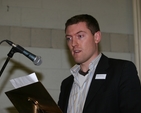 Philip McKinley speaking at the Diocesan Synods in Taney Parish.