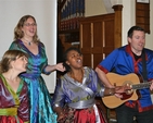 Discovery Gospel Choir singing at the ‘Evening with CMS’ and Commissioning of Andy McCormick as Parish Development Worker of CMSI (RoI) in Whitechurch Parish Church.