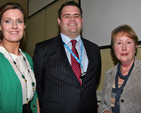 Attending the civic reception in County Hall, Dun Laoghaire, in honour of Canon Victor Stacey following his election to Dean of St Patrick’s Cathedral were Cllr Marian Bailey, Cllr Neale Richmond and Stella Henderson. 