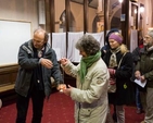 The Dublin Council of Church annual Walk of Light took place yesterday, Sunday November 24) starting at Christ Church, Leeson Park, proceeding to Mary Immaculate Refuge of Sinners, Rathmines, and finishing in St Finian’s Lutheran Church on Adelaide Road. Photo: Michael Debets.