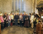 Participants in St Audoen’s Harvest Gathering. Photo: Patrick Hugh Lynch.