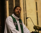 Pictured is the Revd Daniel Nuzum, Rector of Templebreedy in Cork preaching at the Dublin and Glendalough Diocesan Mothers' Union Festival in St Saviour's Church, Arklow.