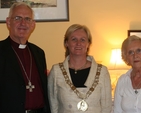 The Lord Mayor of Dublin, Cllr Eibhlin Byrne visits the Archbishop of Dublin, the Most Revd Dr John Neill and his wife Betty.