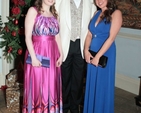 The Very Revd Dermot Dunne with Georgina and Claire Ryan at the recent ‘Bid to Save Christ Church’ Ball in Castle Durrow, Durrow,
Co Laois.
