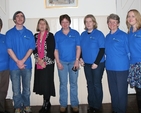 Key-note speaker Ivy Beckwith pictured with the Building Blocks committee (l-r) Sally McKee, Gordon Ellerker, the Revd Anne Taylor, Barbara McDade, Heather Wilkinson and Grace Deegan at the conference in All Hallows College.