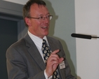 Dr Greg Clarke of the Center for Public Christianity in Sydney, Australia delivering the 2008 CS Lewis Lecture organised by the Evangelical Alliance Ireland in the Chester Beatty Library. 