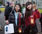 Participants in the Dublin Council of Churches annual Walk of Light which took place yesterday, Sunday November 24. Photo: Michael Debets. 