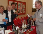 Gaye Versoe, Eleanor James, Betty Hilliard and Ralph McGuckin pictured at the November Fair in Sandford. Photo: David Wynne
