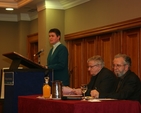 Pictured is the Revd Vanessa Wyse-Jackson of the Methodist Church (Rathgar) speaking at one of a series of Lenten seminars in Stillorgan. She spoke on the topic, Mary - Mother of Jesus.