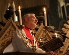 The Revd Canon Ben Neill preaching in Christ Church Cathedral at the Ordination of the Revd Terry Alcock as a Deacon.