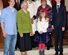 The Revd Niall Stratford with his family following his ordination to the priesthood in St Matthias’ Church, Killiney–Ballybrack, on All Saints’ Day, November 1. Niall is pictured with his wife Vivian Stratford, father the  Ven RM Stratford, mother Phyllis Stratford, brother, Kieth Stratford and his children. 