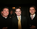 Pictured at the launch of the availability of over two million genealogical records in counties Kerry, Cork, Dublin and Carlow in St Werburgh's Church are the Revd David MacDonnell, Curate, Christ Church Cathedral Group, the Revd Naill Sloane, Curate, Taney and  Gavin Elliott, Parishioner in St Werburgh's. The records are drawn from Church of Ireland and Roman Catholic baptismal, marriage and burial records.