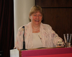 Deirdre Matthews, Assistant Chief Inspector, the Dept of Education and Skills addresses the Dublin and Glendalough Primary School Principals and Chairpersons Patron’s Day in the Clarion Hotel, Liffey Valley. 