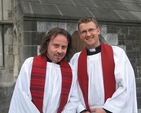 Pictured are the CORE clergy team, Priest in Charge, the Revd Jon Kissell (left) with the Revd Rob Jones after Rob's ordination to the priesthood.