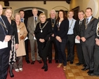 The presidents of many of the school unions who attended the annual Ecumenical Service of Thanksgiving for the Gift of Sport in St Ann’s Church.