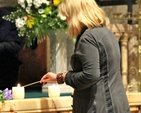 Candles were lit during the 1913 Lockout Service of Remembrance which took place in the University Church on St Stephen’s Green on November 12. 