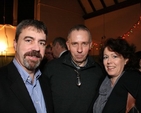 Guy Kilroy, Robert and Ann McKay at the recent Sandford & St Philip’s Christmas Festivities in St Philip’s, Milltown Parish Hall.