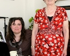 All Saint’s organist, Ruth Reid, provided the music at the Damer Court open day while Etta Yeoman sang along. 