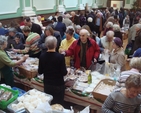 Crowds pictured at the Royal Hospital Donnybrook's Christmas Sale. Photo: Eamonn Quigley