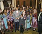 Reception for the Revd Jesse Jackson by the Discovery Gospel Choir, St George and St Thomas' Church, Cathal Brugha Street, Dublin 1. 