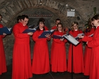 The choir entertains the crowd at the Rediscover Christ Church Book Launch. 