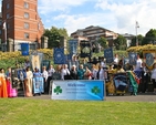 Members of the Girls Friendly Society from all over the world pictured outside Christ Church Cathedral following the closing service of the GFS World Council which was held in Ireland from 24 June - 4 July. The theme of council was 'Challenges and Change - A time for new thinking'.