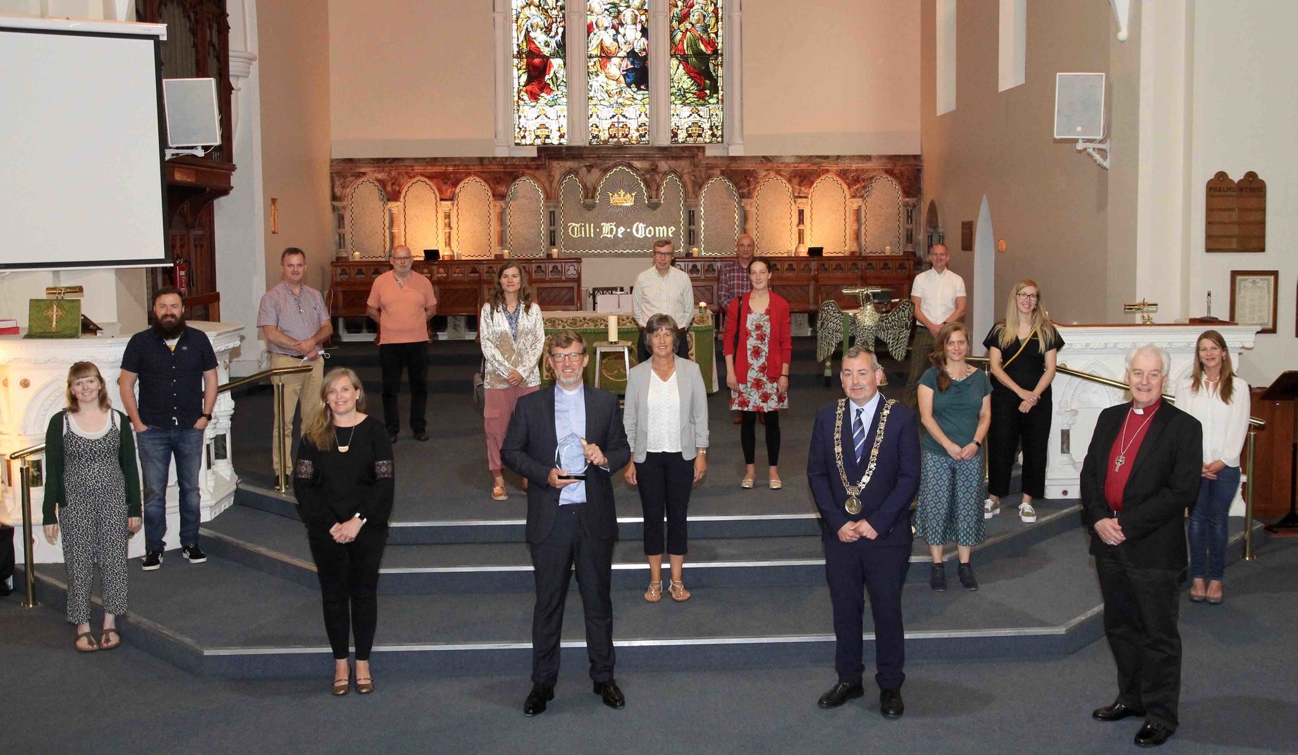 Rathmines Rector Receives Lord Mayor’s Covid Hero Award