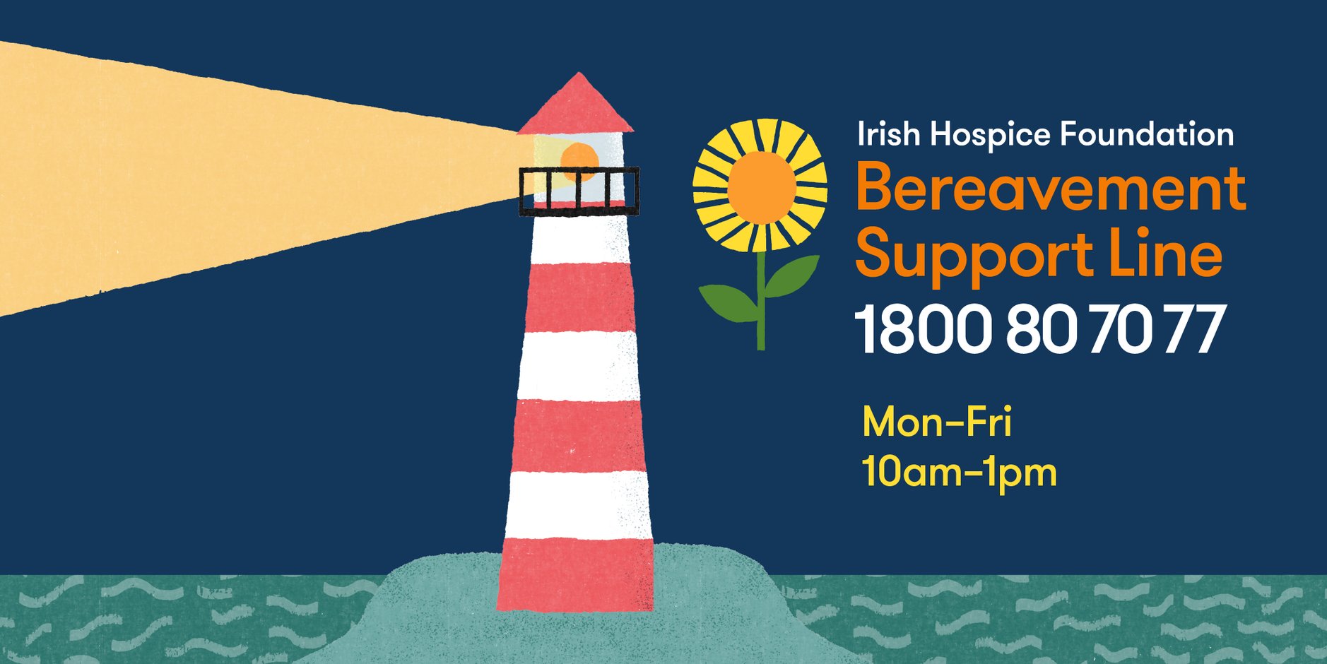 Irish Hospice Foundation Bereavement Support Line - The Irish Hospice Foundation has asked that information about their new Bereavement Support Line be made available to people in Dublin & Glendalough.