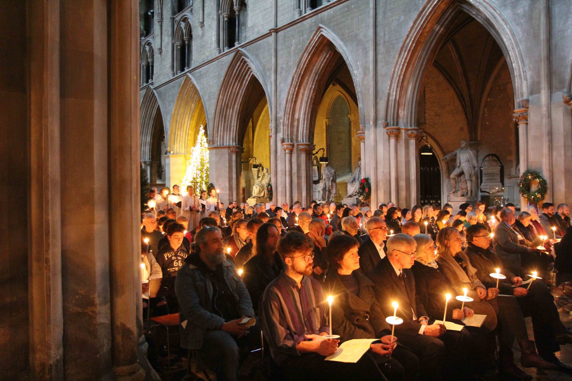   Light in the Darkness – Advent Processions in St Patrick’s and Christ Church