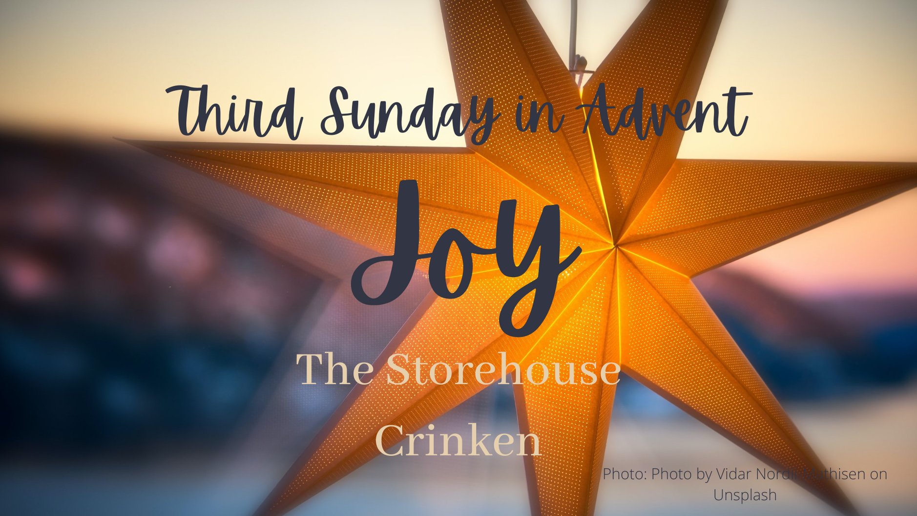 #Watch &ndash; Finding Joy in Advent &ndash; The Storehouse Crinken reaching out to those in need - Watch the third video here.