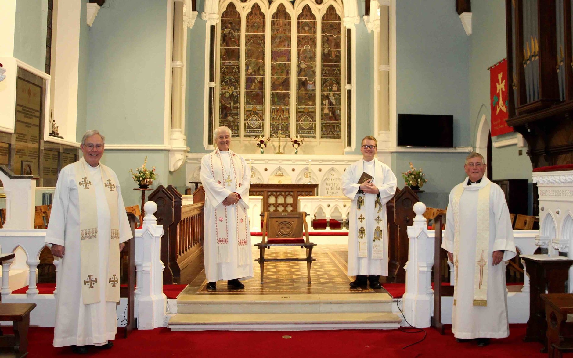 Passing on the baton of ministry – the Revd Christopher West is Ordained to the Priesthood