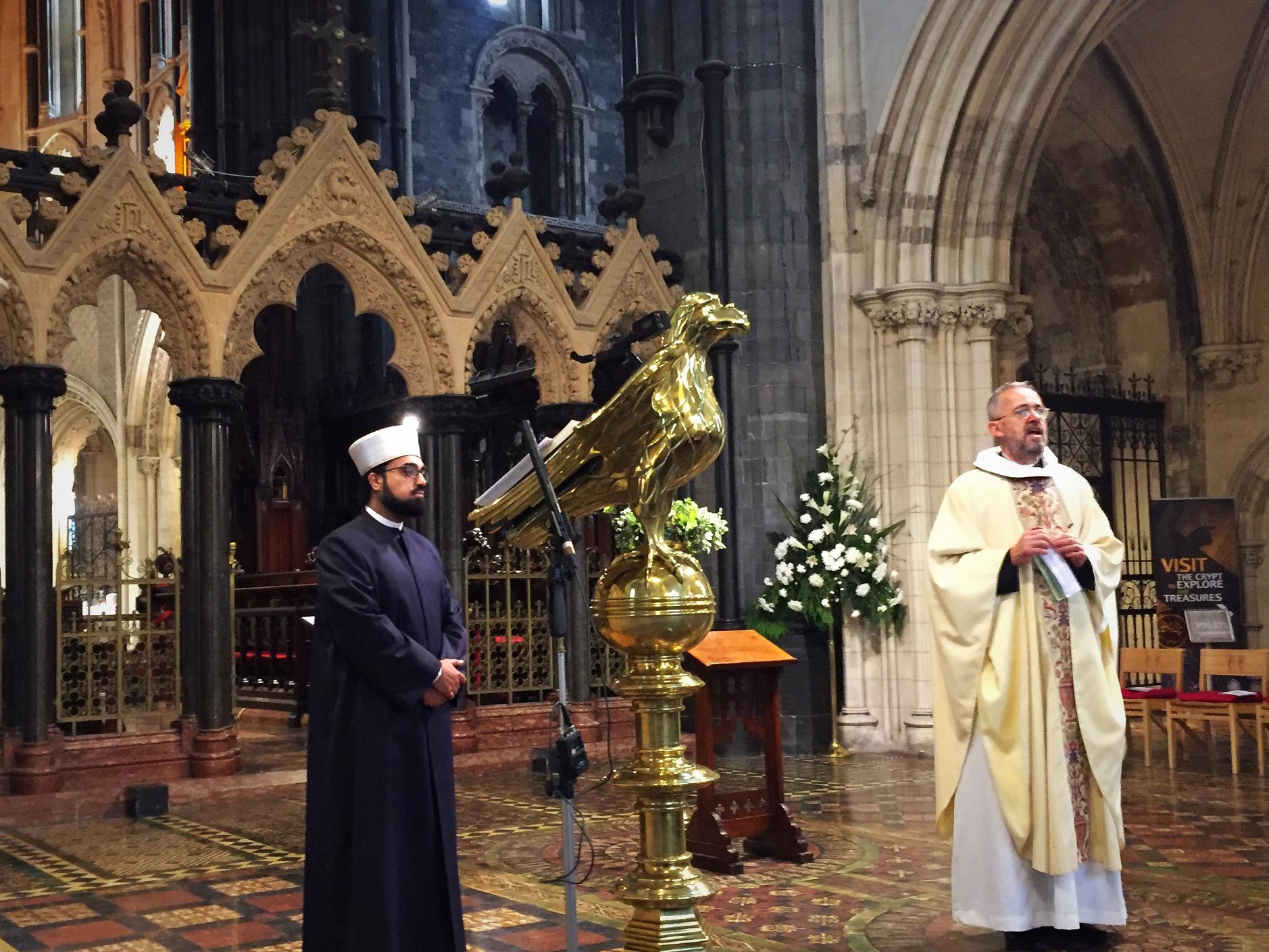 ‘Extremism and Terrorism are Enemies of all Humanity’ – Imam Expresses Solidarity with Christians in Christ Church, Dublin