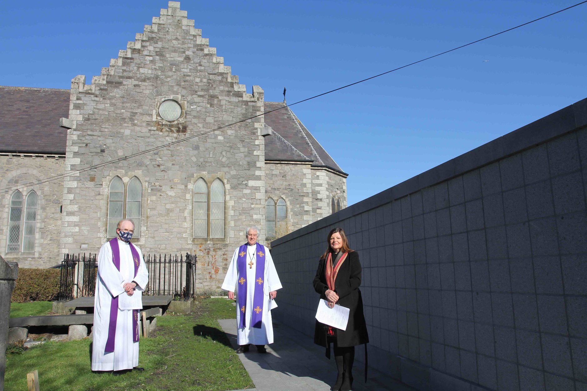 Columbarium Wall Dedicated in Irishtown