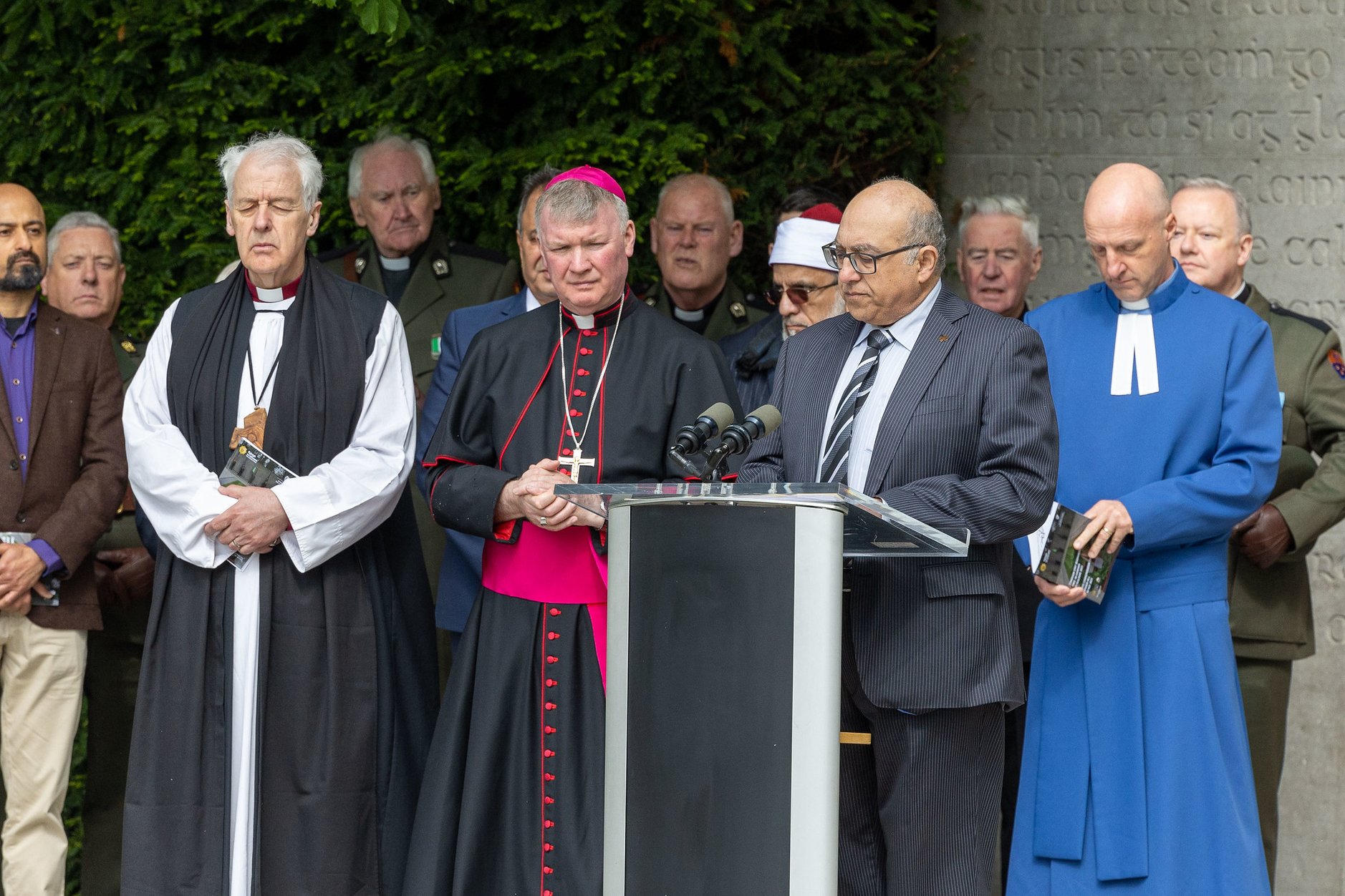 Archbishop Attends Annual 1916 State Commemoration - Photos courtesy of Óglaigh na hÉireann.