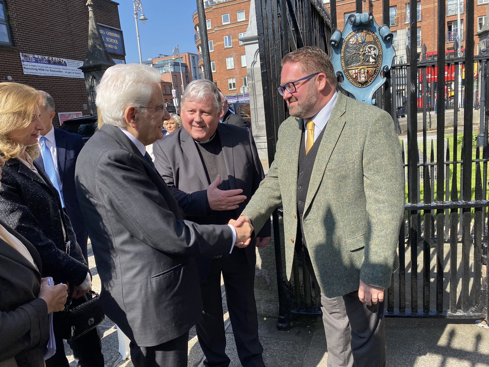 Visit of the President of Italy to Saint Patrick’s Cathedral